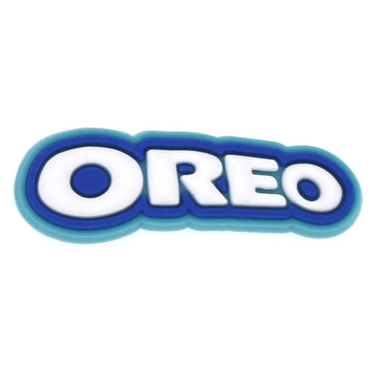 Oreo Stylized Logo Shoe Charm