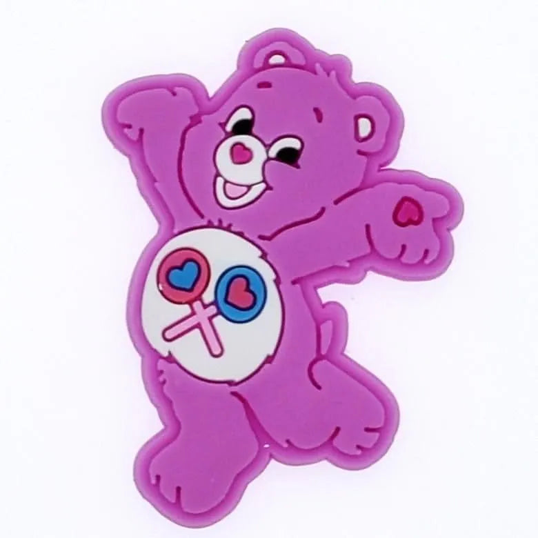 Share Bear Dancing Pink Shoe Charm