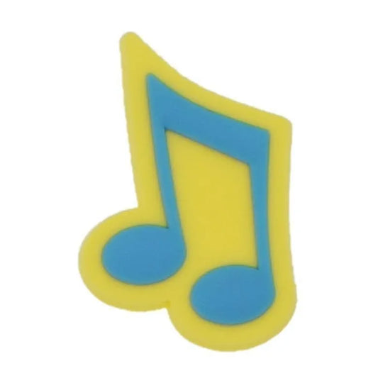 Quaver Yellow/Blue Shoe Charm