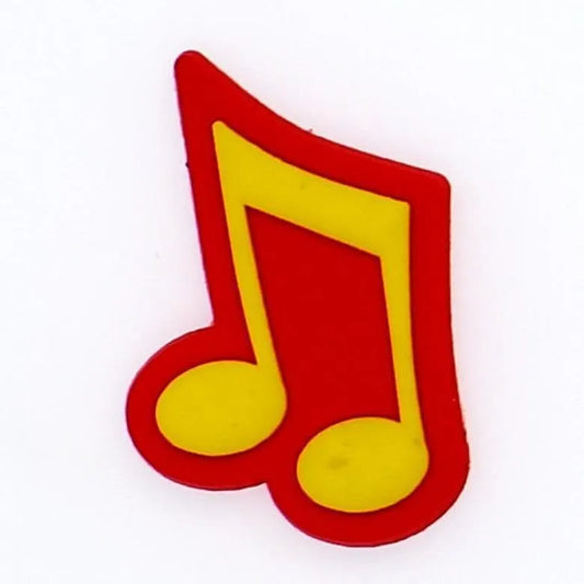 Quaver Red/Yellow Shoe Charm