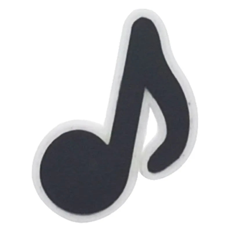 Quaver Note Shoe Charm