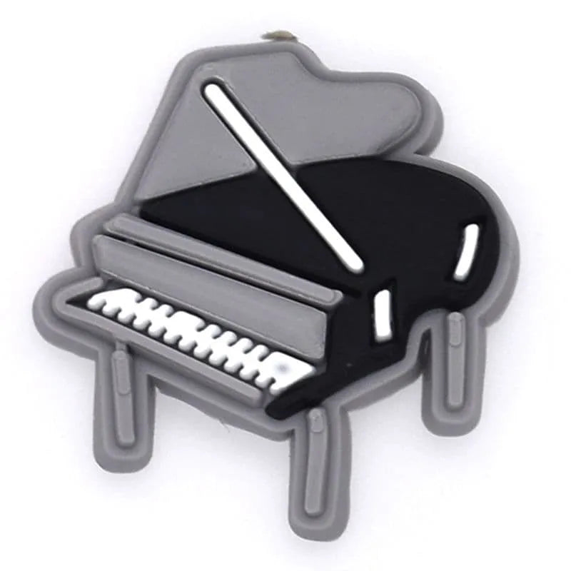 Grand Piano Shoe Charm