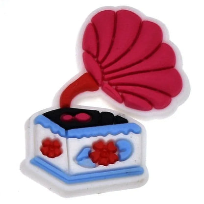 Gramaphone Shoe Charm