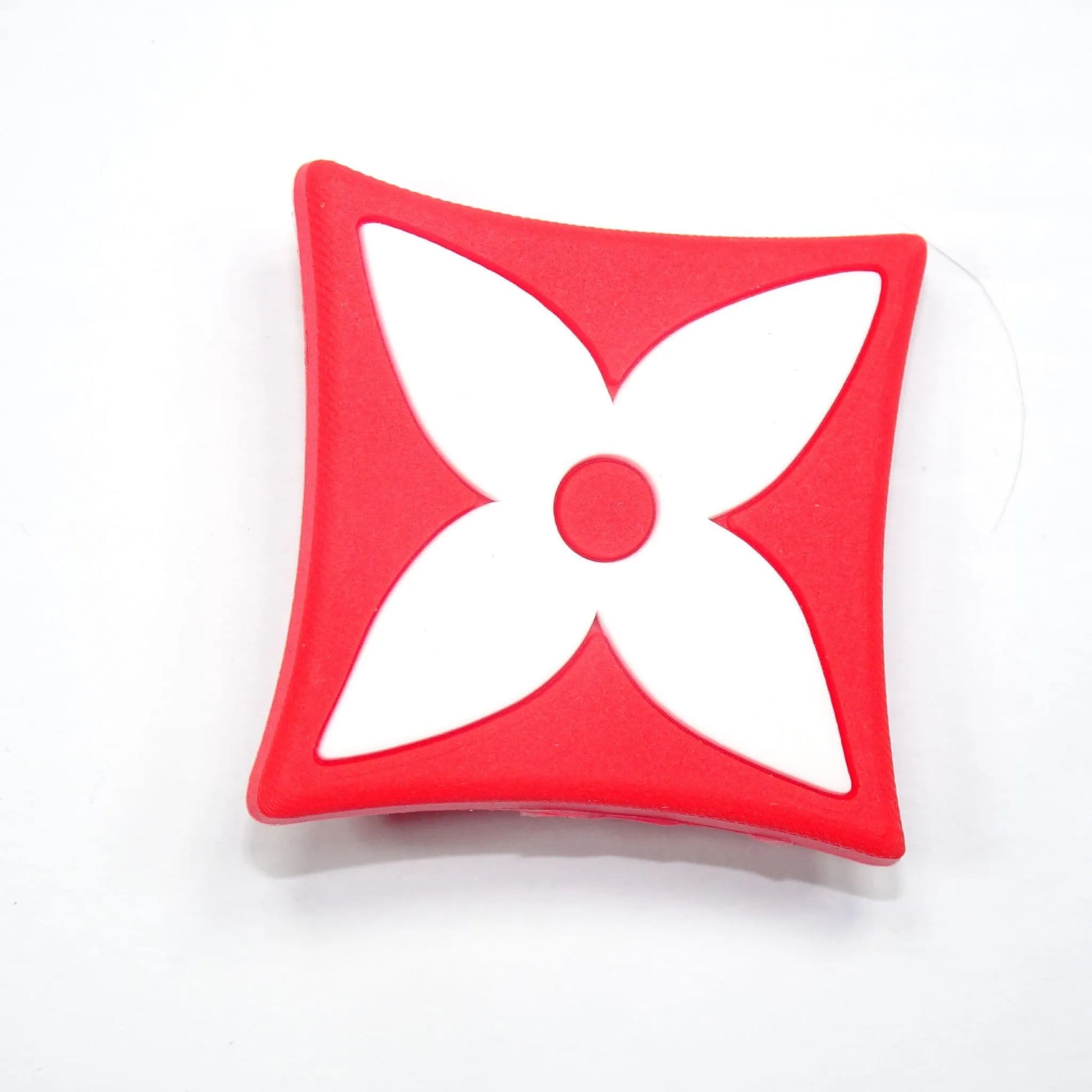 Lv Louis Vuitton French Star Badge Logo White On Red Shoe Charm