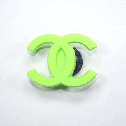 Chanel Double C Stylised Logo Shoe Charm