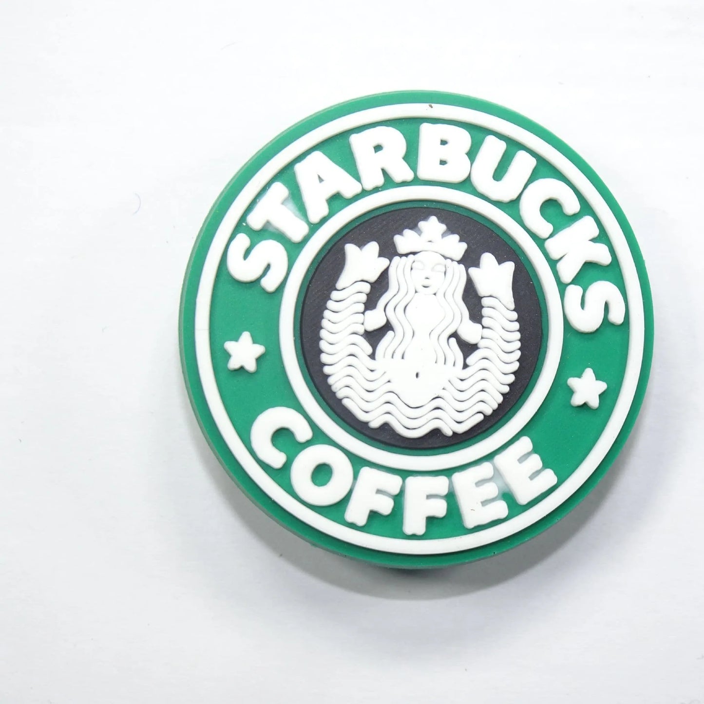 Starbucks Coffee Badge Logo Green Shoe Charm