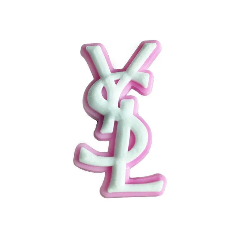 Ysl Yves Saint Laurent Logo Shoe Charm