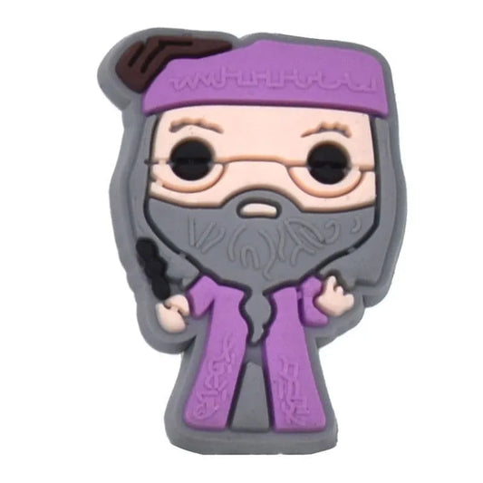 Big Eyes Dumbledor Harry Potter Shoe Charm