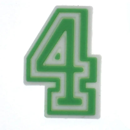 Shoe charm -NUMBERS, Framed Colours