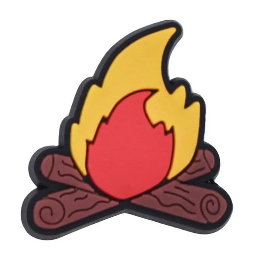 Campfire Shoe Charm