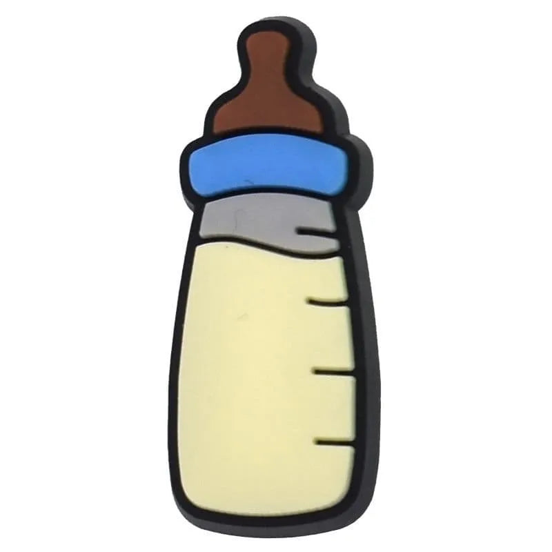 Milk Bottle Shoe Charm