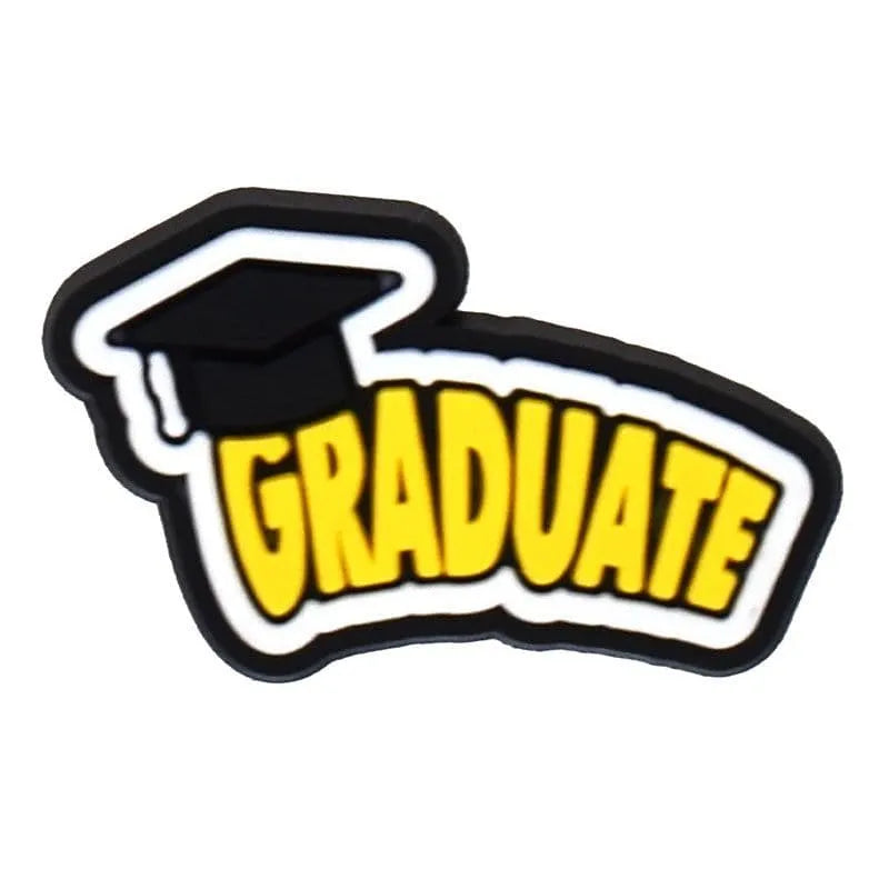 Graduate Hat Shoe Charm