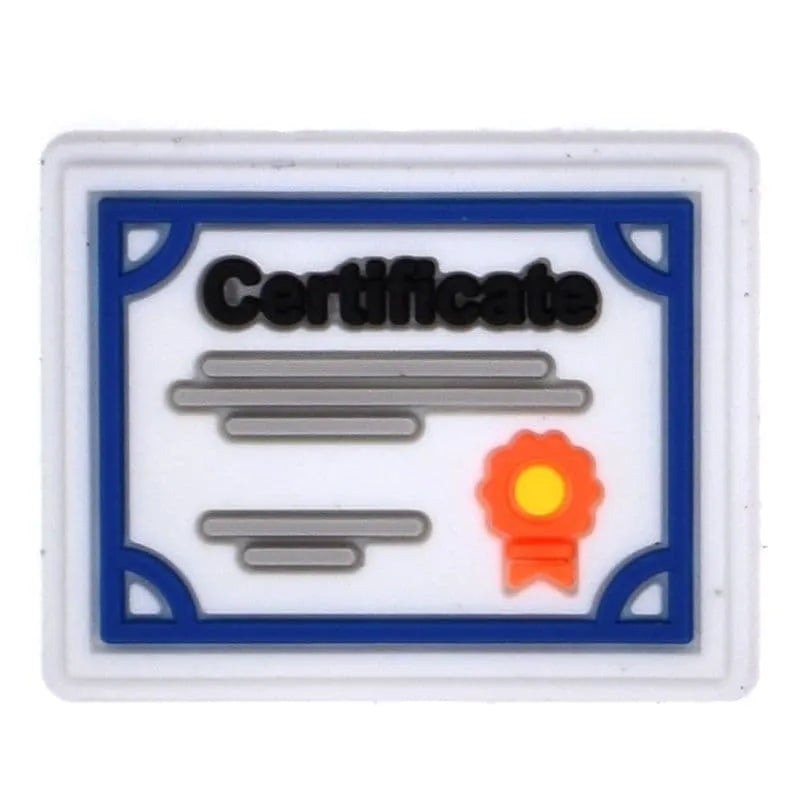Certificate Shoe Charm