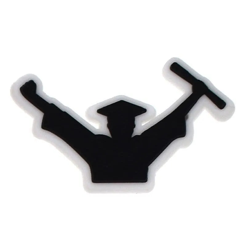 Graduation Cheer Shoe Charm