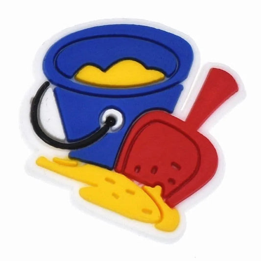 Bucket & Spade Shoe Charm