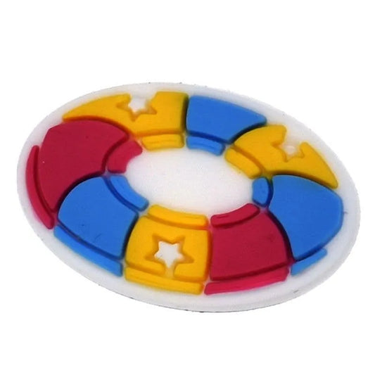 Swimming Ring Shoe Charm