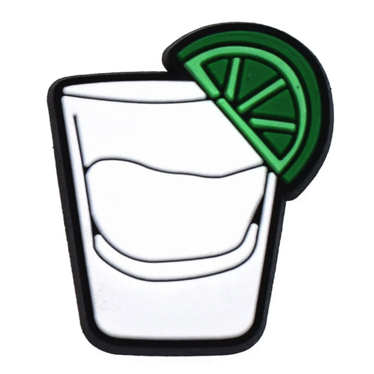 Tequila Shot Shoe Charm
