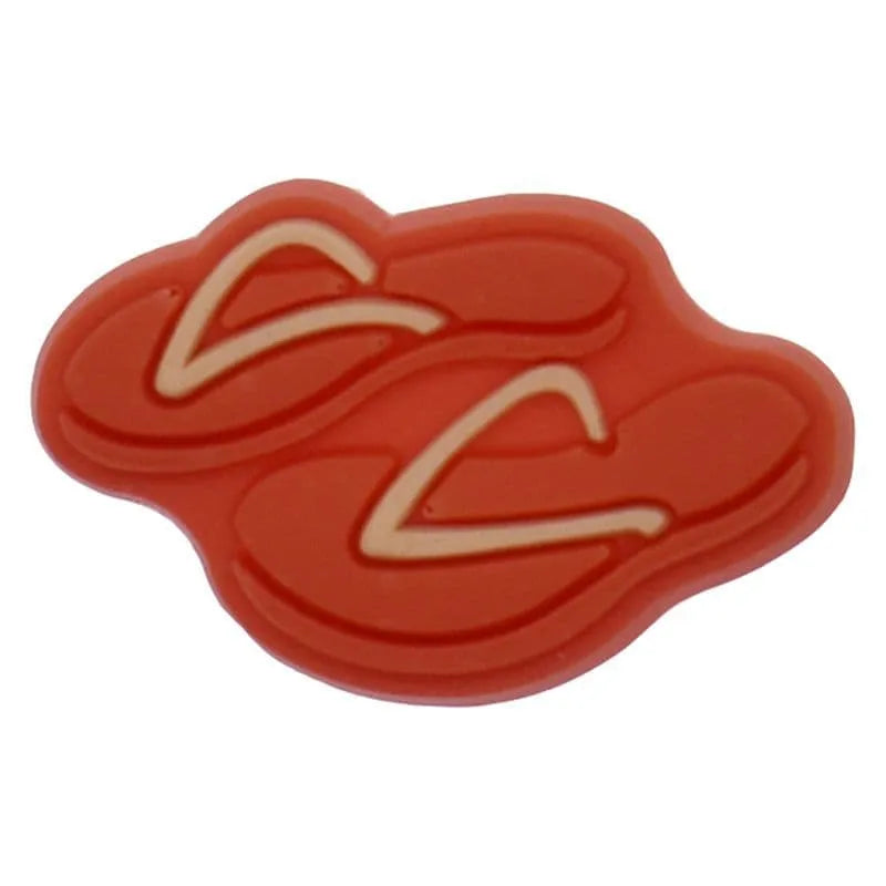 Flipflops Red Shoe Charm