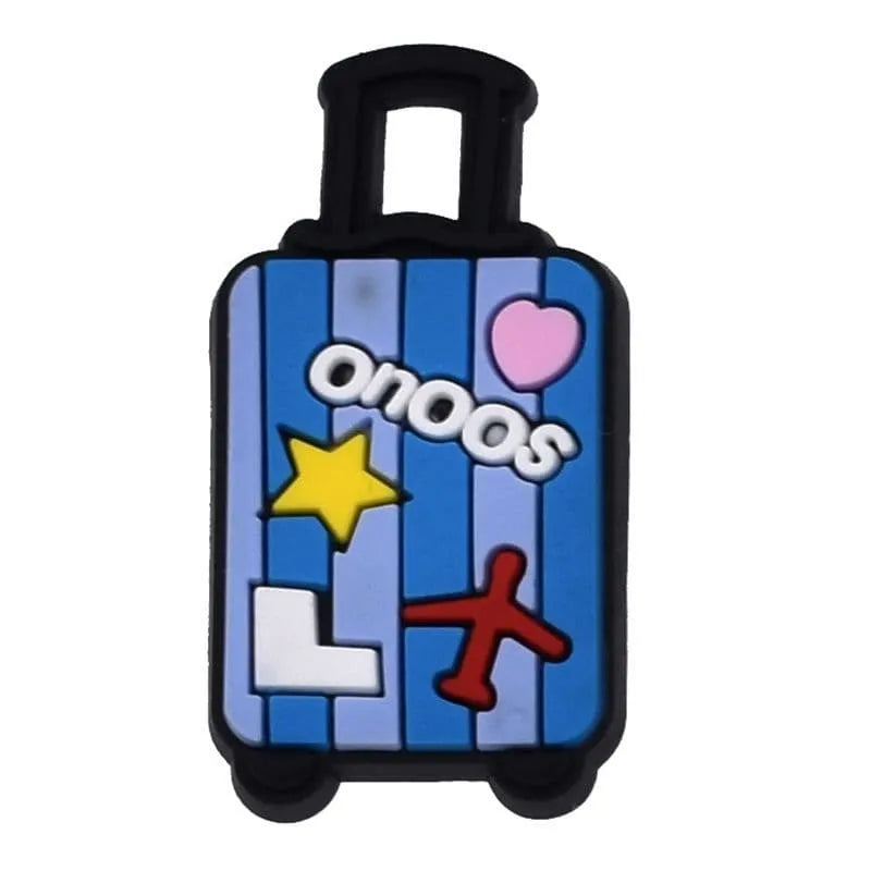 Going Away Luggage Shoe Charm