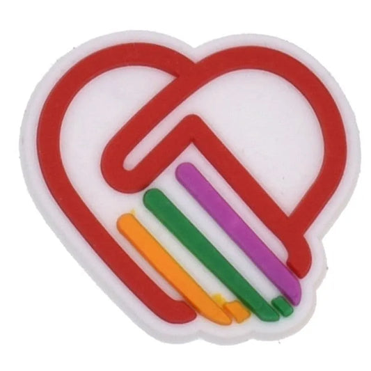 Pride Hands Together Shoe Charm