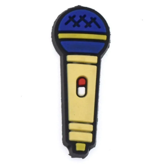Microphone Shoe Charm