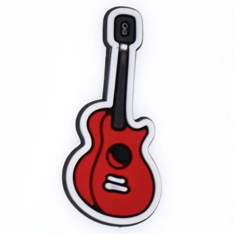 Guitar Shoe Charm