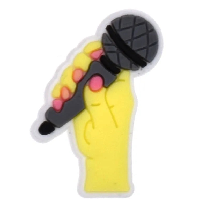 Mike In Hand Shoe Charm