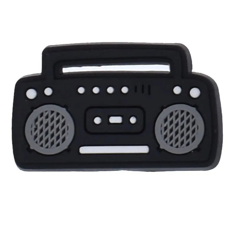 Ghetto Blaster Shoe Charm