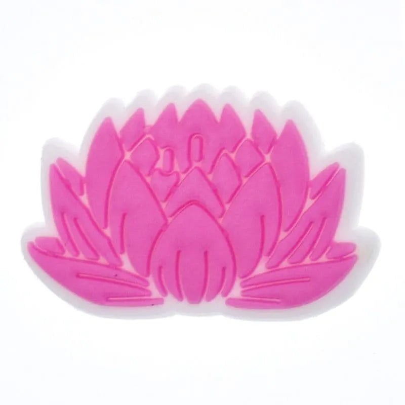 Pink Lilly Shoe Charm