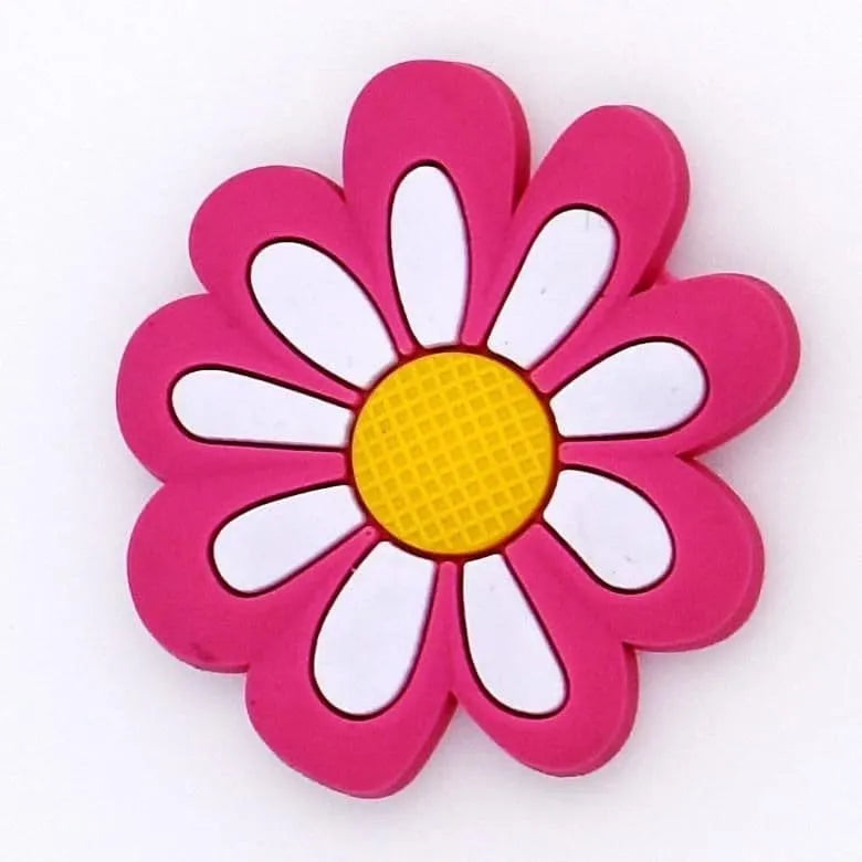 Red/White/Yellow Centre Shoe Charm