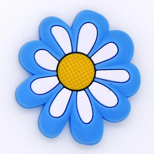 Blue/White/Yellow Shoe Charm