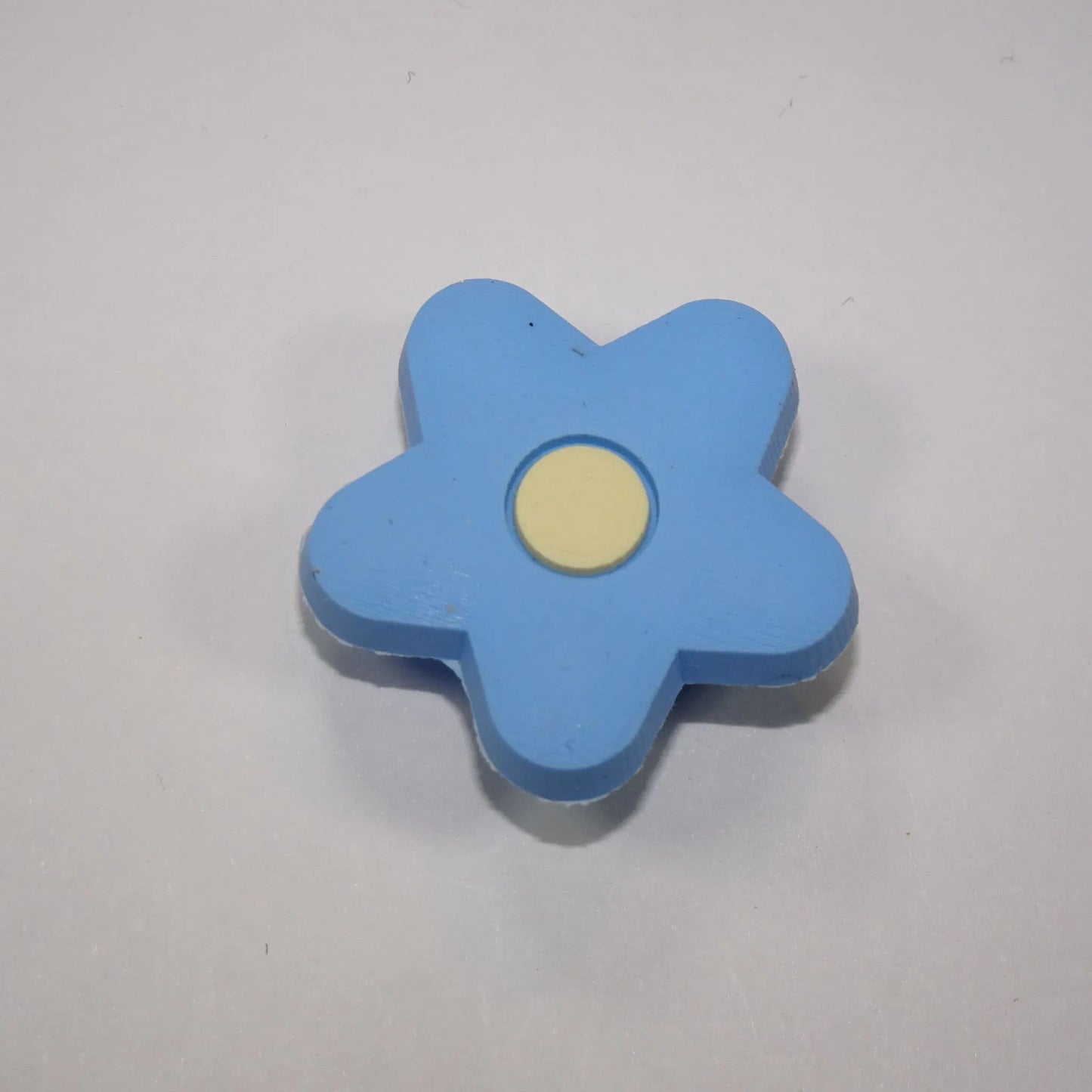 Blue/Yellow Star Petals Shoe Charm