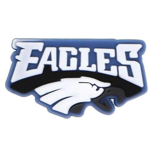 Philadelphia Eagles Football Team Badge Logo Shoe Charm