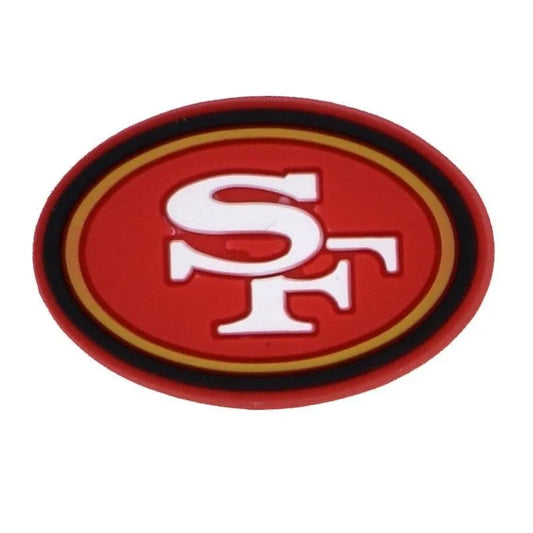 San Francisco Sf Football Team Badge Logo Shoe Charm