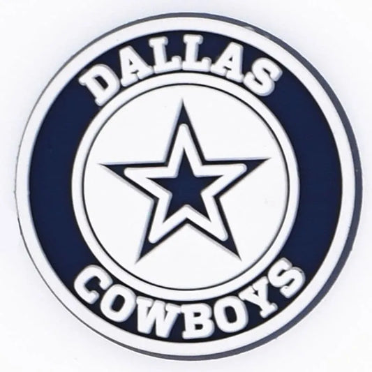 Dallas Cowboys Nfl Team Badge Shoe Charm