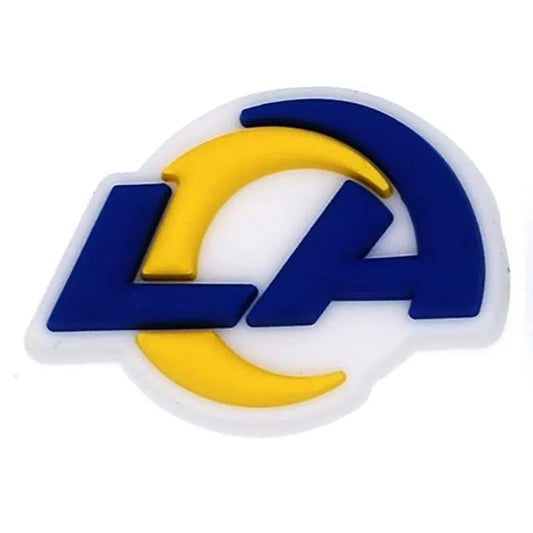 Los Angeles Rams Nfl Logo Shoe Charm
