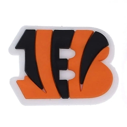 Cincinnati Bengals Football Team Badge Logo Shoe Charm