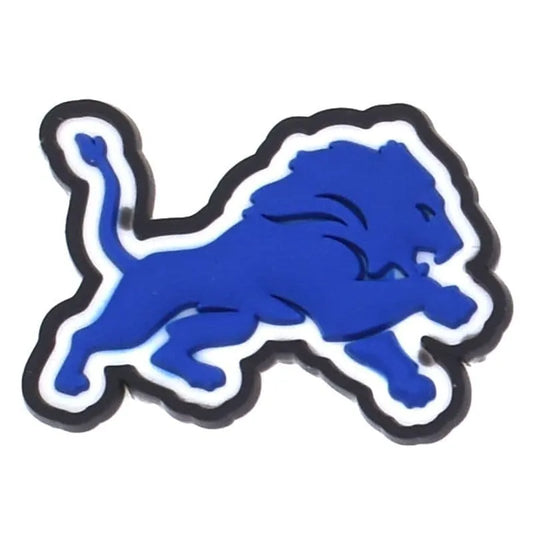 Detroit Lions Football Team Badge Logo Shoe Charm