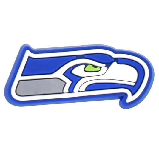 Seattle Seahawks Football Team Badge Logo Shoe Charm
