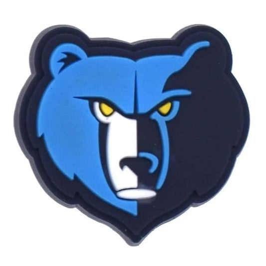 Memphis Grizzlies Basketball Team Badge Logo Shoe Charm