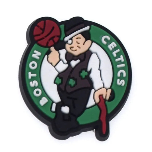 Boston Celtics Basketball Team Current Logo Shoe Charm