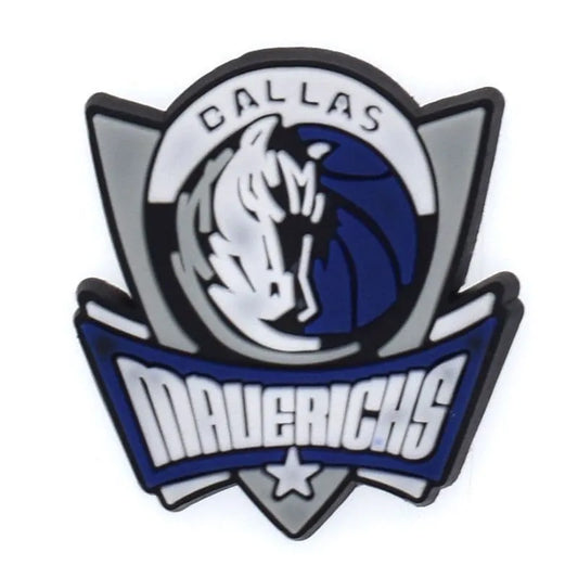 Dallas Maverick Basketball Team Badge Logo Shoe Charm