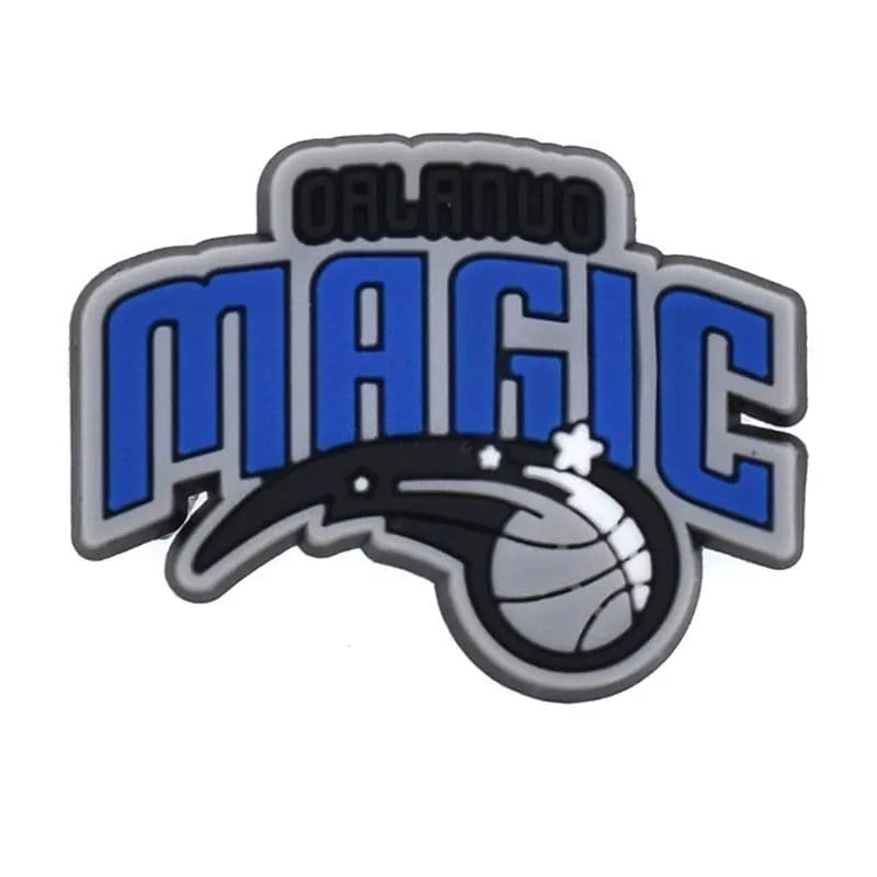 Orlando Magic Basketball Team Badge Logo Shoe Charm