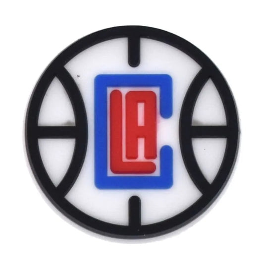 La Clippers Basketball Team Badge Logo Shoe Charm