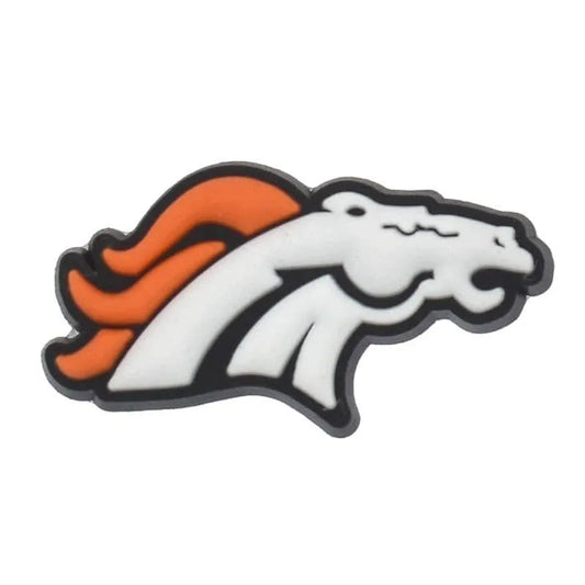 Denver Broncos Football Team Badge Logo Shoe Charm