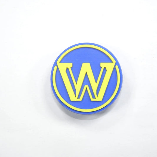 Golden State Warriors Basketball Team W Logo Shoe Charm