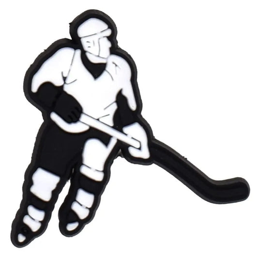 Team Player White Shoe Charm
