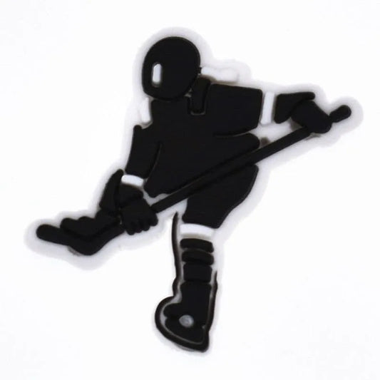 Team Player Black Shoe Charm