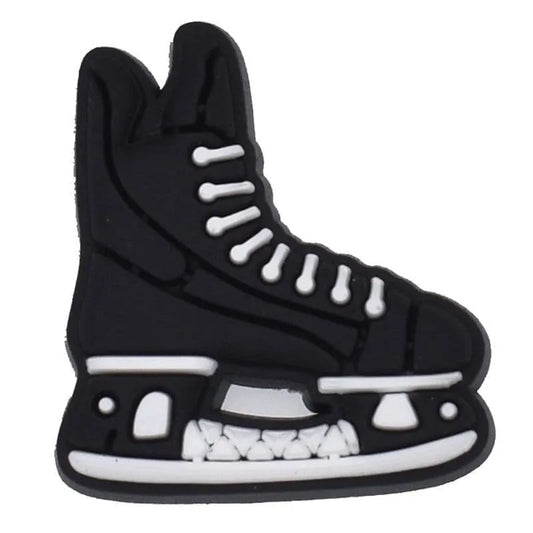 Ice Boot Skate Black Shoe Charm