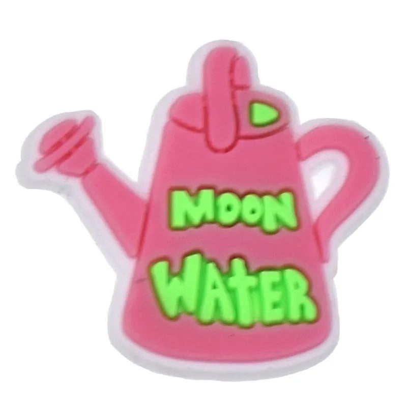 Moon Water Can Shoe Charm